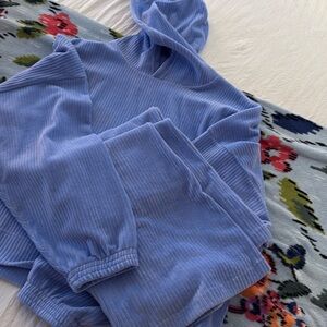 Aerie Ribbed Velour Set